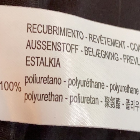 🌹NWT. Bershka Cropped Faux Leather Biker Jacket. Size XS. - Picture 9 of 11